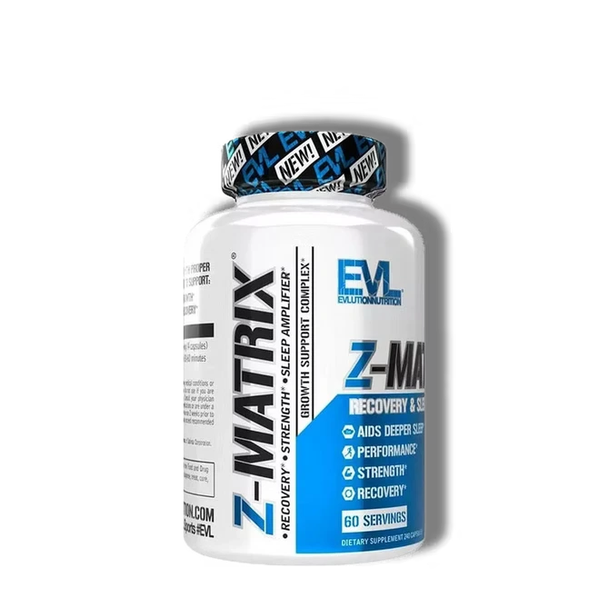 Evlution Nutrition | Z-Matrix - Σύμπλεγμα Ανάρρωσης & Ύπνου (240 Κάψουλες)