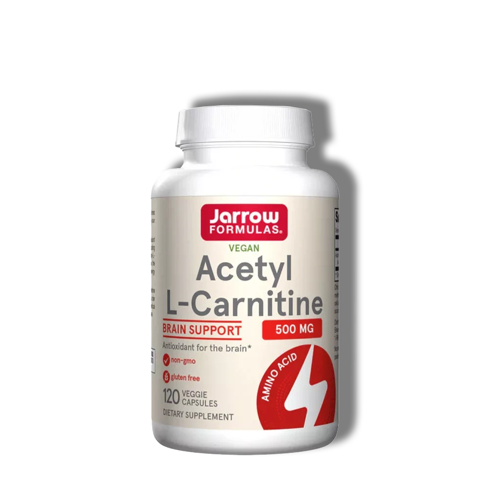 Jarrow Formulas | Acetyl L-Carnitine 500 Mg (60 Veg Capsules)