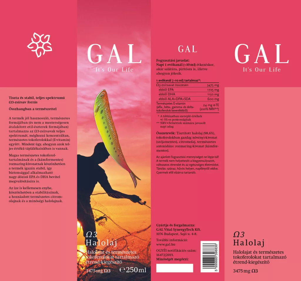 GAL | Omega-3 Fish Oil (250 ml)