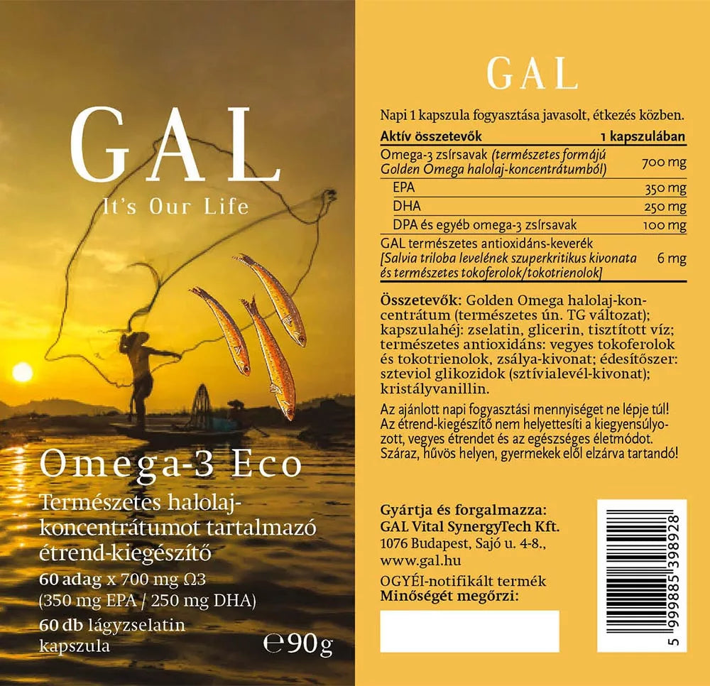 GAL | Omega-3 Eco (60 Softgels)