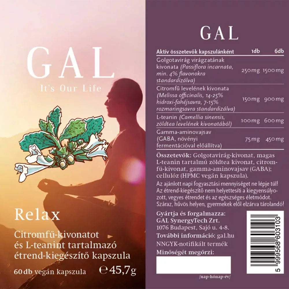 GAL | Relax (60 Veg Capsules)