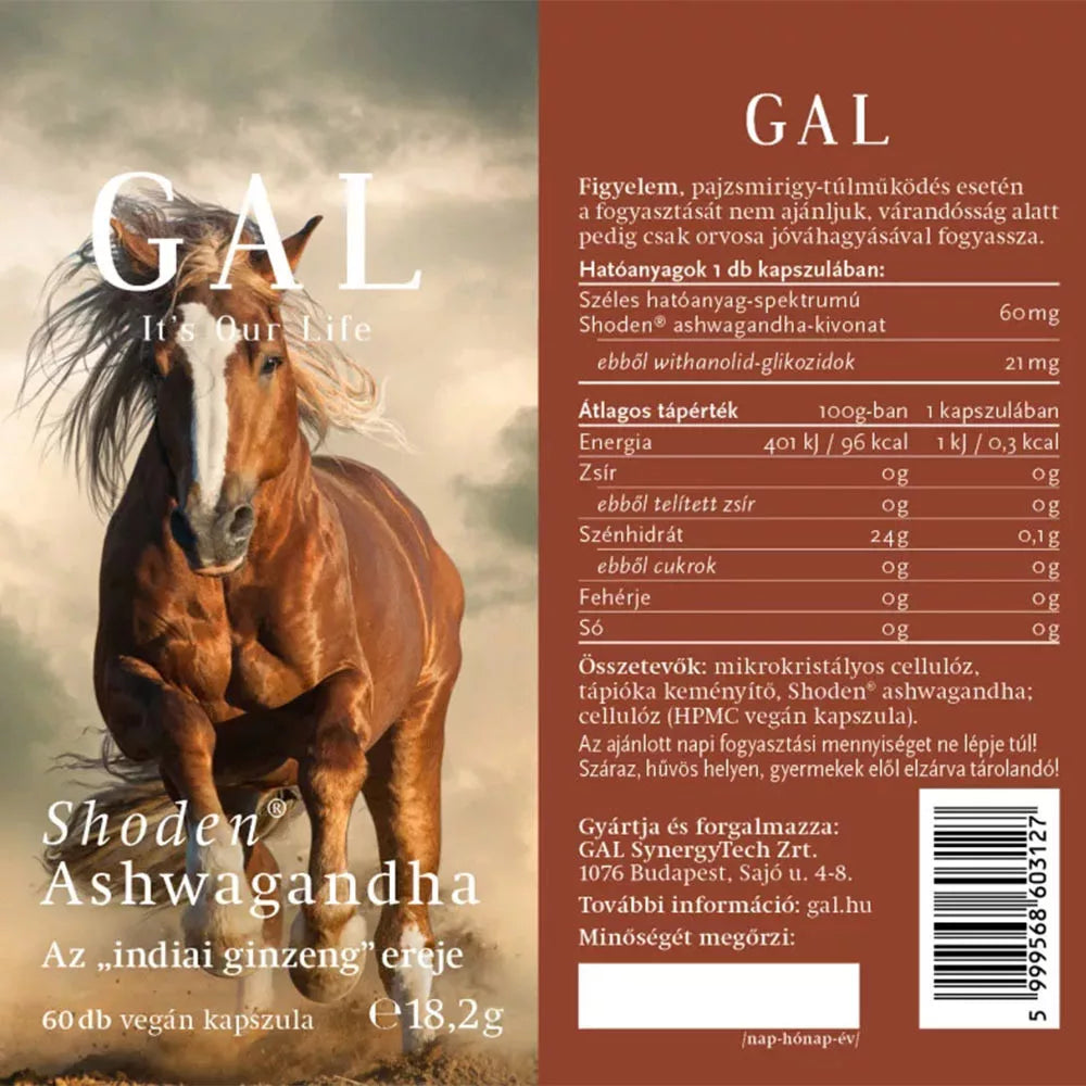 GAL | Shoden® Ashwagandha (60 Capsules)