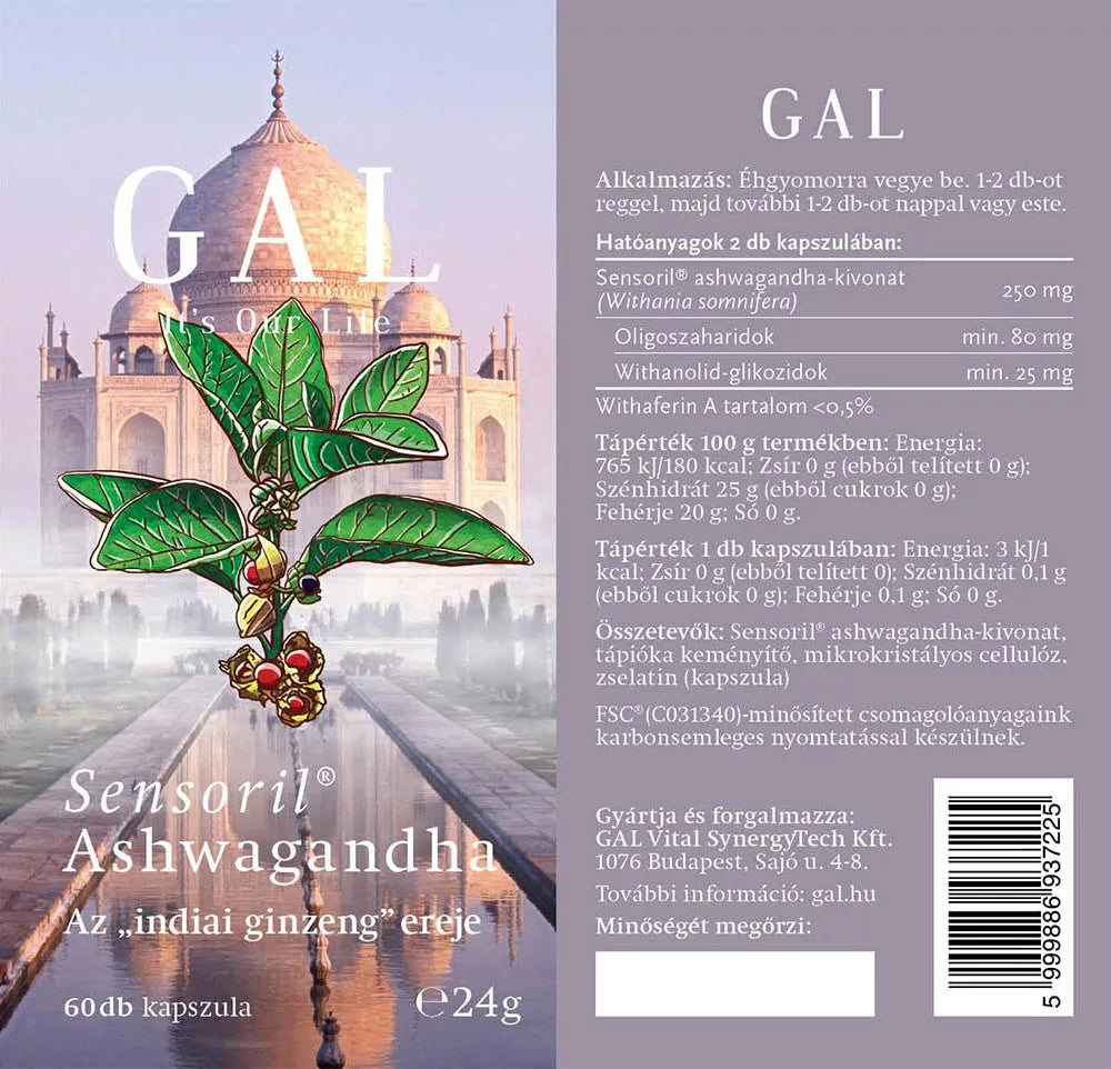 GAL | Sensoril® Ashwagandha (60 Capsules)