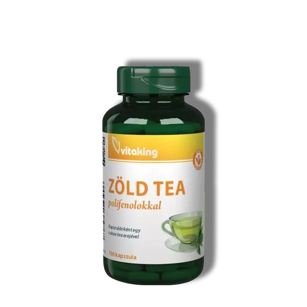 Vitaking | Green Tea Extract with Polyphenols (100 Capsules)