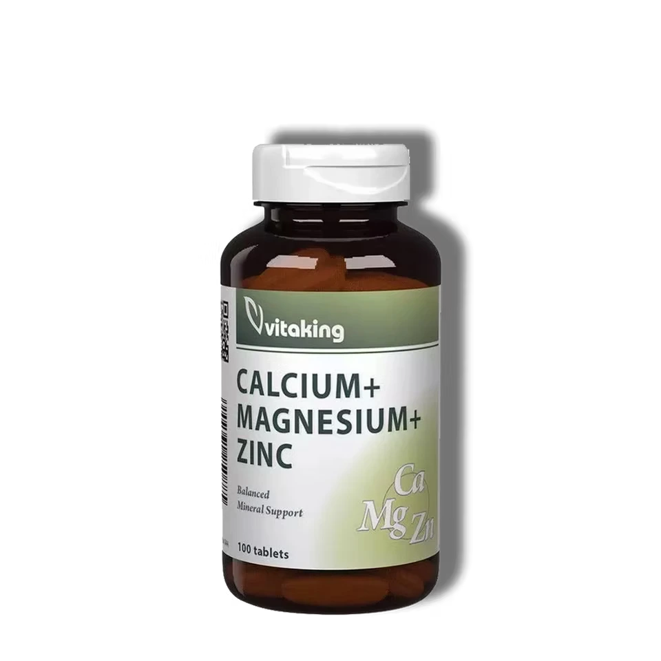 Vitaking | CalMag-Zinc (Calcium + Magnesium + Zinc) - 100 Tablets