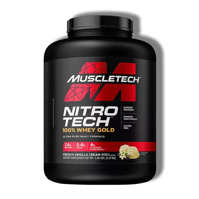 MuscleTech | Nitro Tech 100% Ορός Γάλακτος Gold MuscleTech - 2270 γρ.