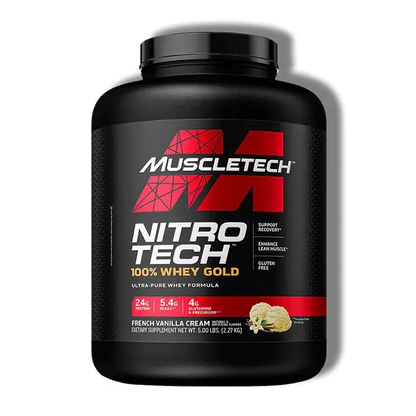 MuscleTech | Nitro Tech 100% Ορός Γάλακτος Gold MuscleTech - 2270 γρ.