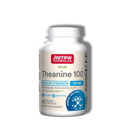 Jarrow Formulas | Theanine 100 mg (60 Veg Capsules)
